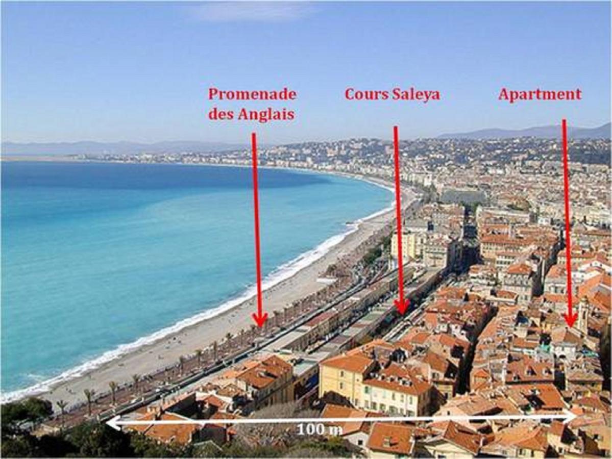 Centrale 2 - F4 Spacieux Et Confortable Au Centre Du Vieux-Nice Leilighet Eksteriør bilde